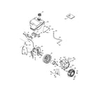 Craftsman 143016005 tank/flywheel/starter diagram