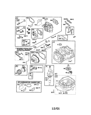 Cylinder/head-cylinder