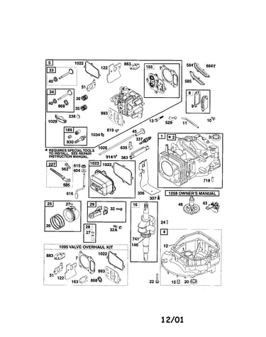Cylinder/head-cylinder