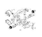 Craftsman 917377132 rotary lawn mower diagram