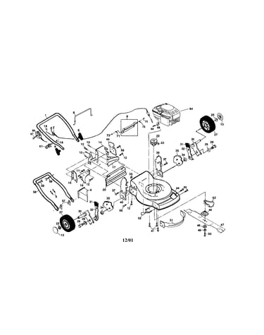 Rotary lawn mower