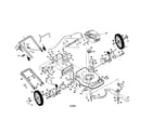 Craftsman 917377152 rotary lawn mower diagram
