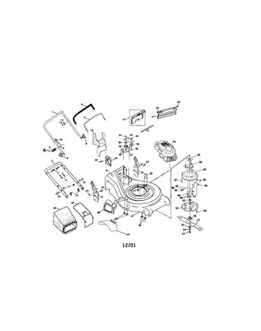 Rotary lawn mower