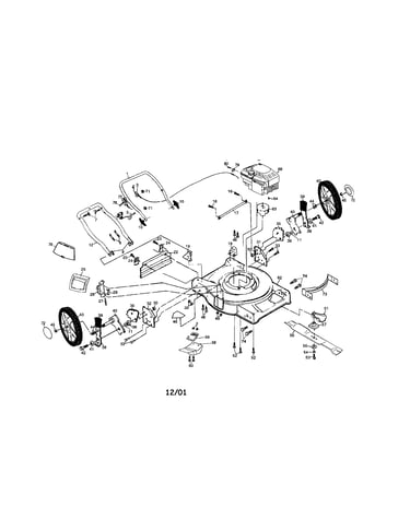 Rotary lawn mower