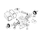 Craftsman 917378212 bag/wheels/tires diagram