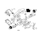 Craftsman 917379431 rotary lawn mower diagram