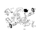 Craftsman 917379441 rotary lawn mower diagram