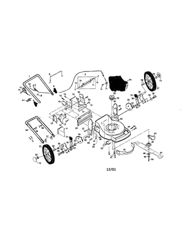 Rotary lawn mower