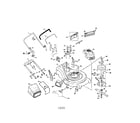 Craftsman 917379811 rotary lawn mower diagram