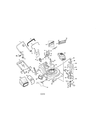 Rotary lawn mower