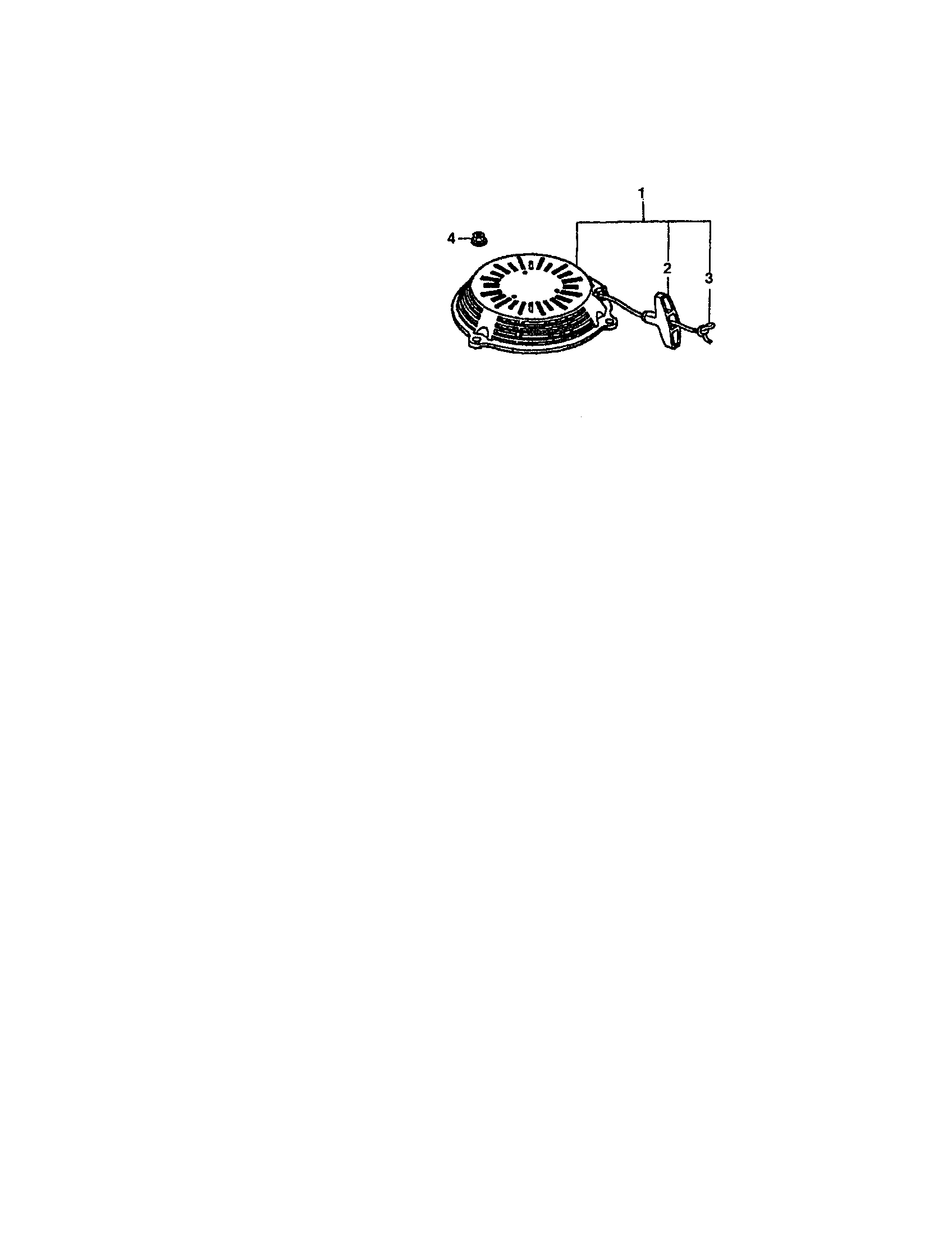 Recoil starter