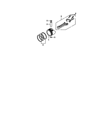 Piston connecting rod