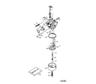 Craftsman 143640135A carburetor diagram