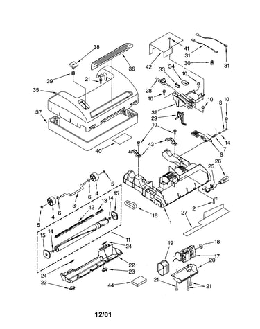 Nozzle and motor