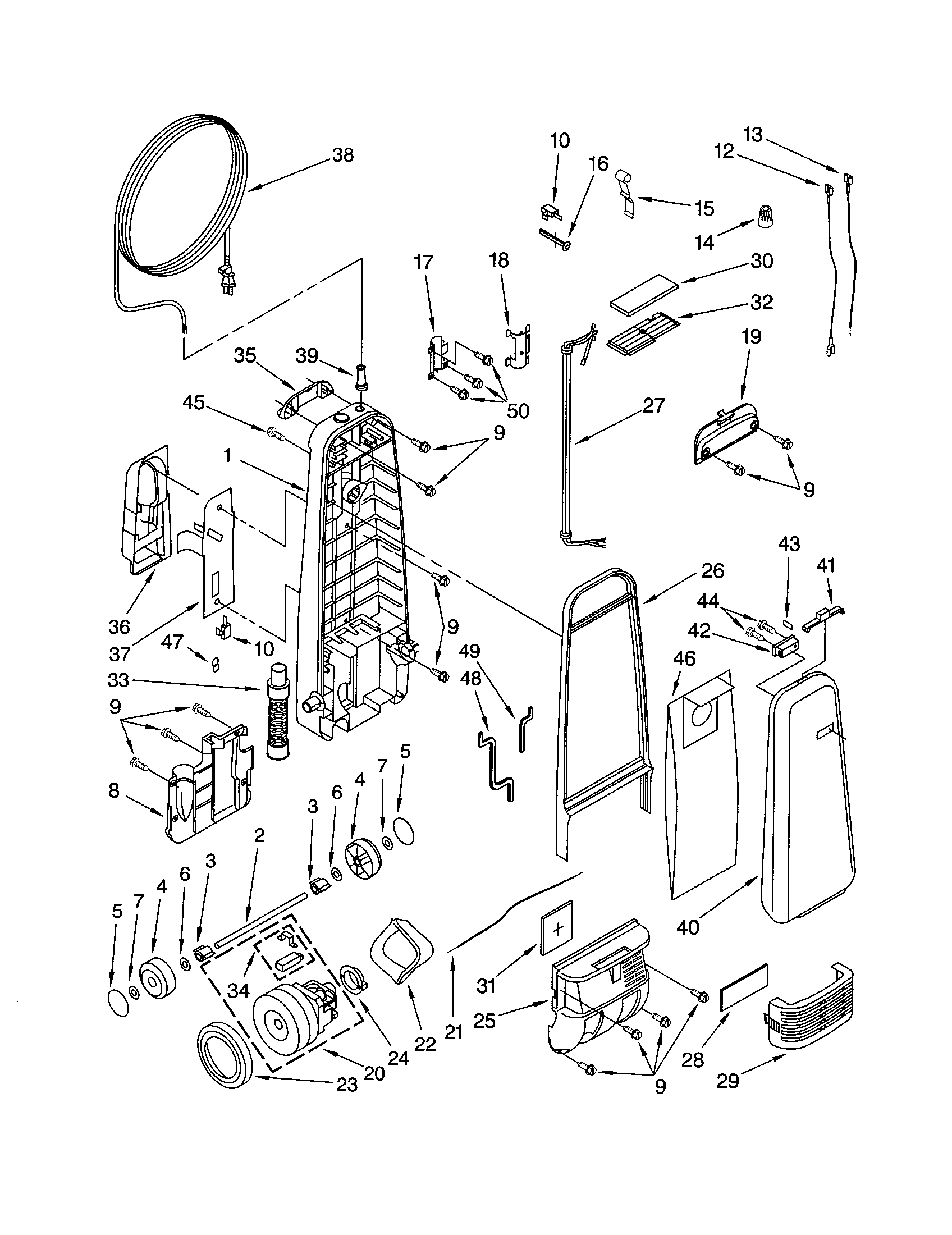 Dust compartment