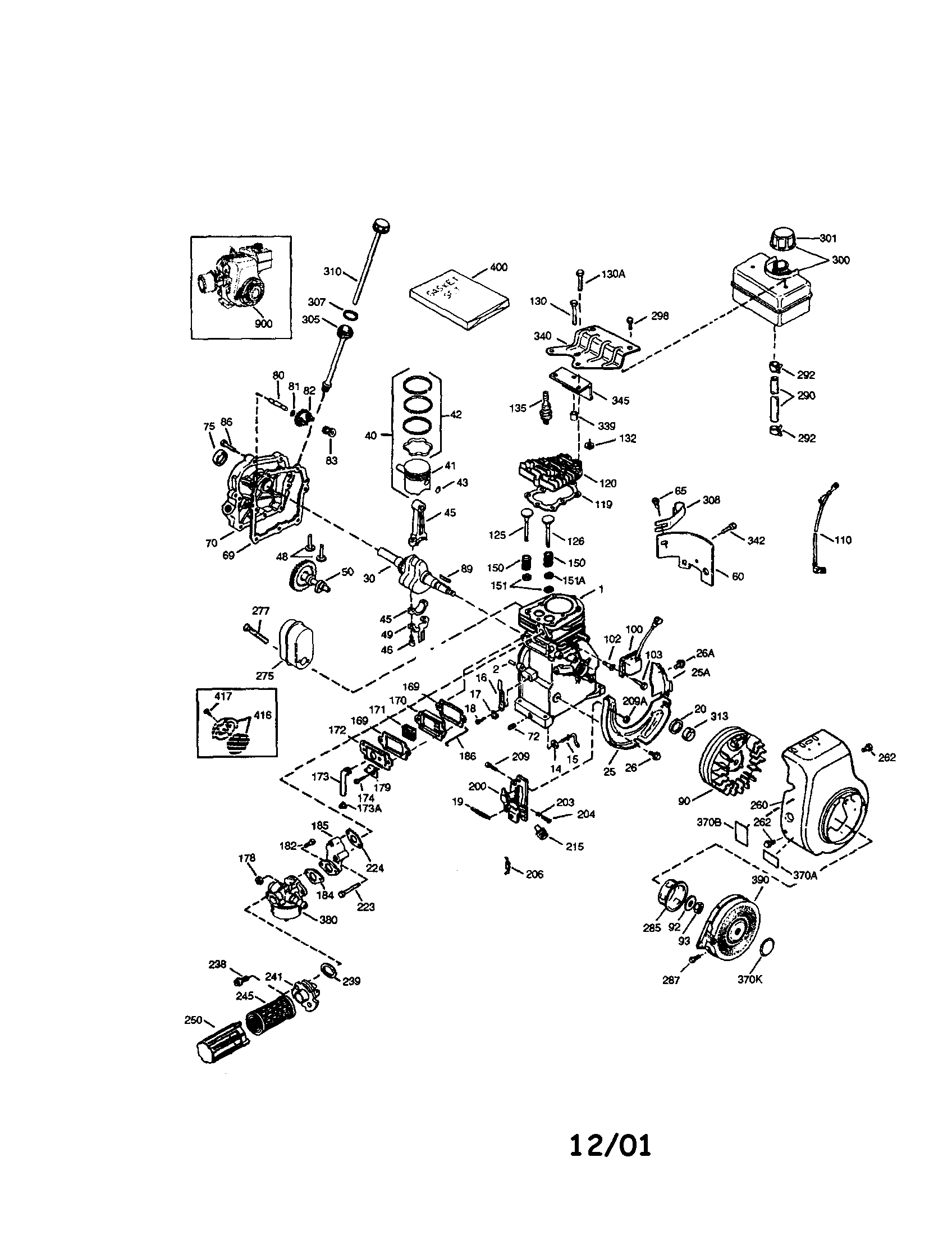 4-cycle engine