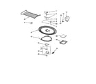 Kenmore Elite 66561683100 magnetron and turntable diagram