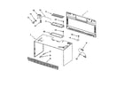 Kenmore 66561652100 cabinet and installation diagram