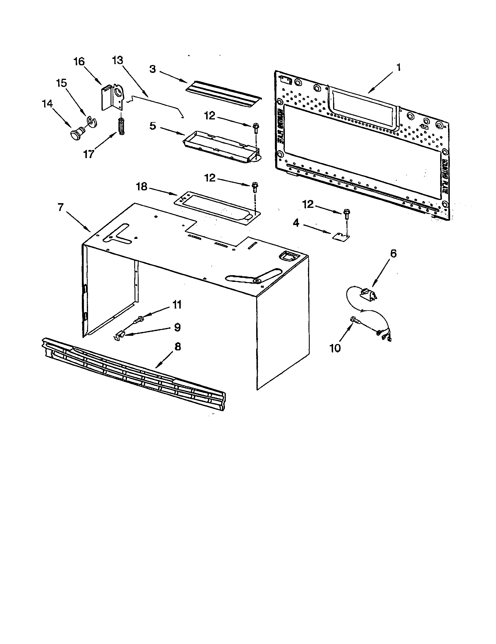 Cabinet and installation