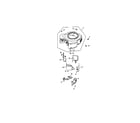 Craftsman CV675-77549 blower housing and baffles diagram