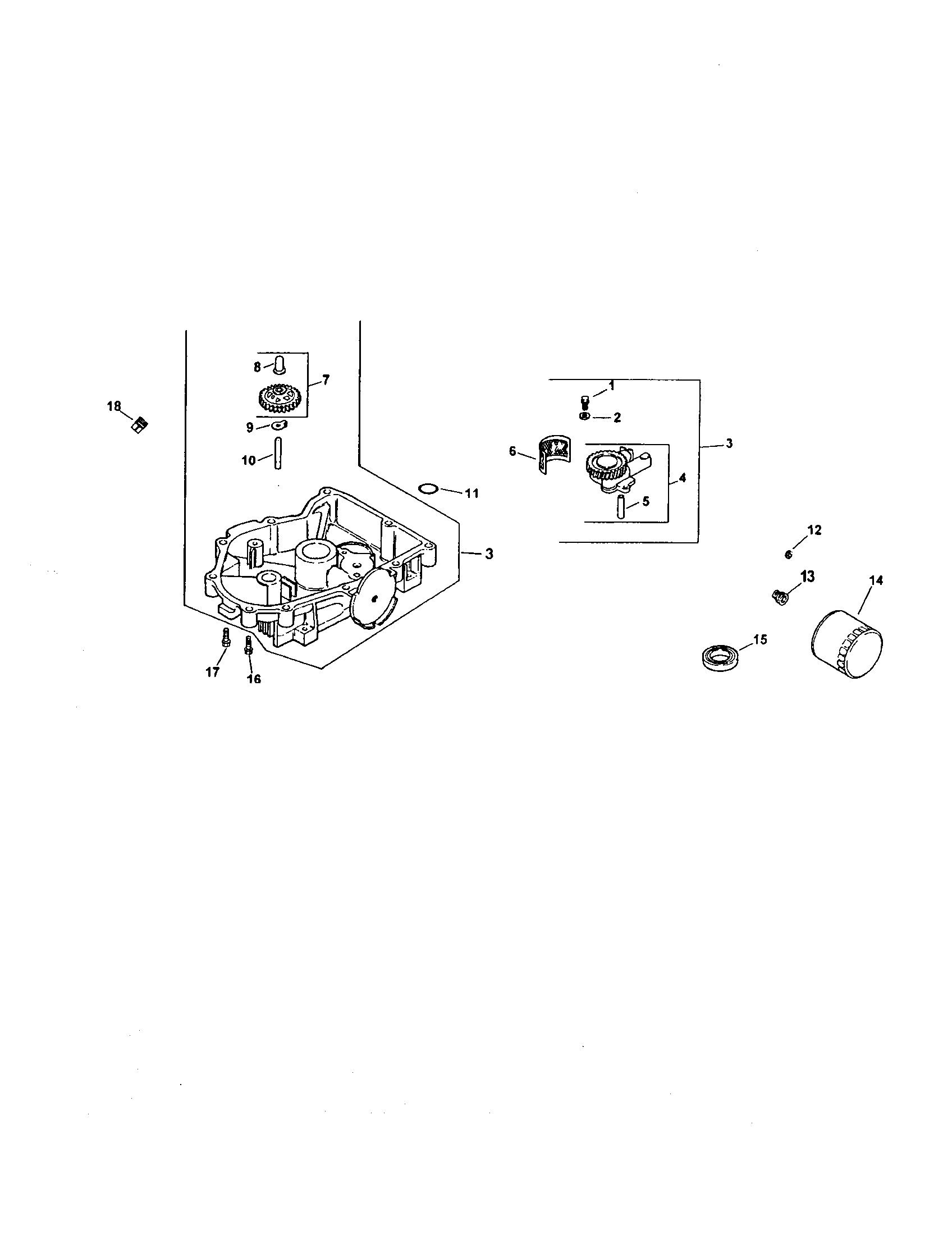 Oil pan lubrication
