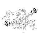 Craftsman 917378072 rotary lawn mower diagram