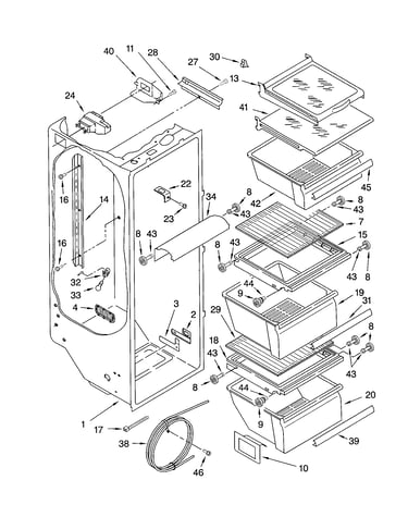 Refrigerator liner