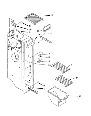 Freezer liner