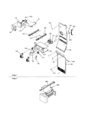 Freezer lighting/auger