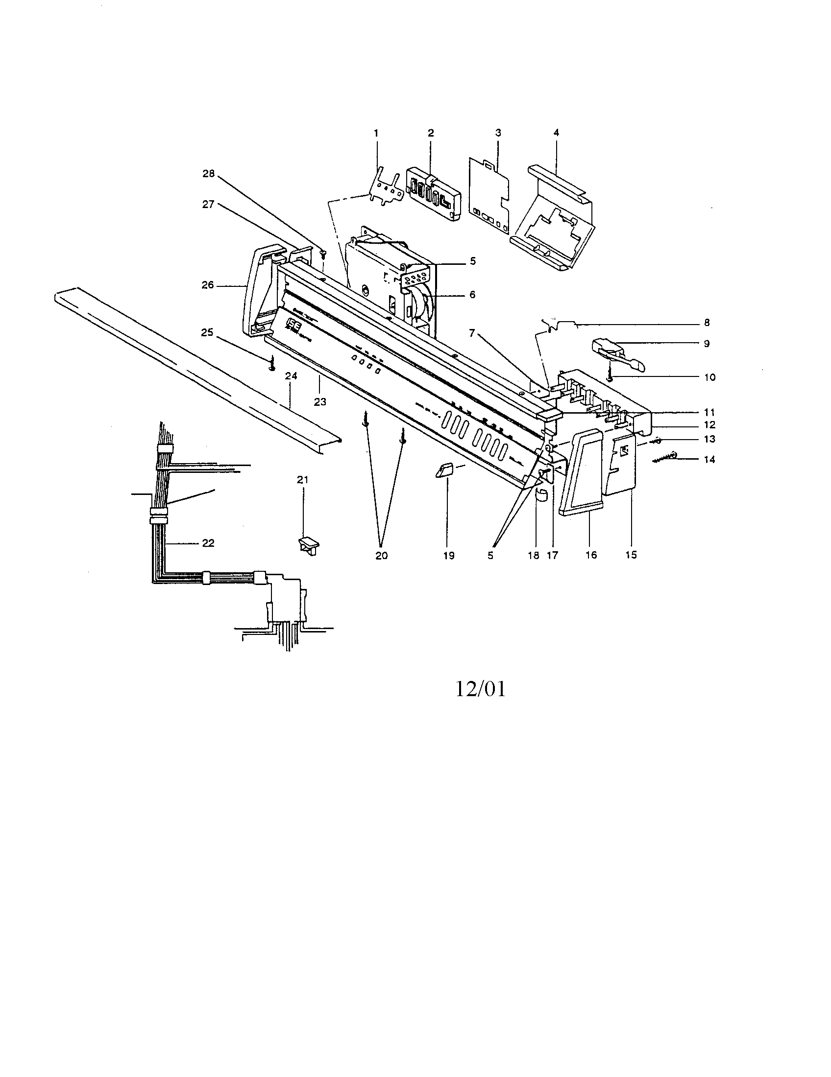 CONTROL PANEL UNIT