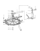 Upper wash/rinse unit