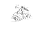 InSinkErator WS3000-2 door and latch unit diagram