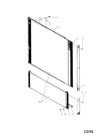 Front panel unit