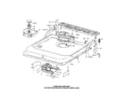 InSinkErator CLP400-2 door and latch unit diagram
