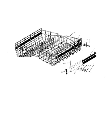 Upper rack and track ii