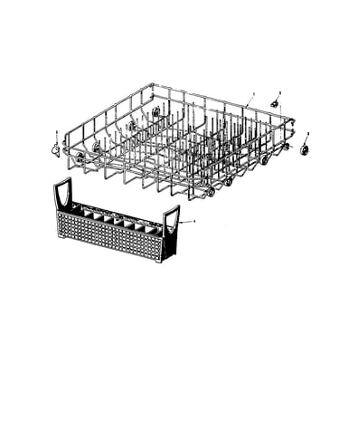 Lower rack unit