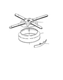 Lower wash arm and strainer
