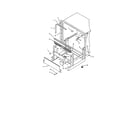 InSinkErator CL2000-2 frame and misc. items diagram