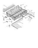 Upper rack and track