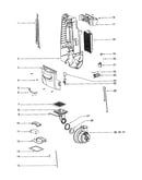Motor/rear housing