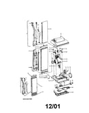 Handle/hood/agitator