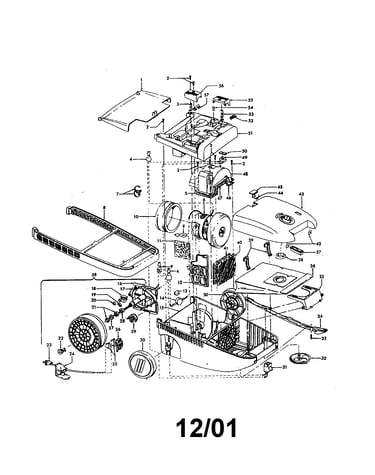 Main body/motor/brake pad