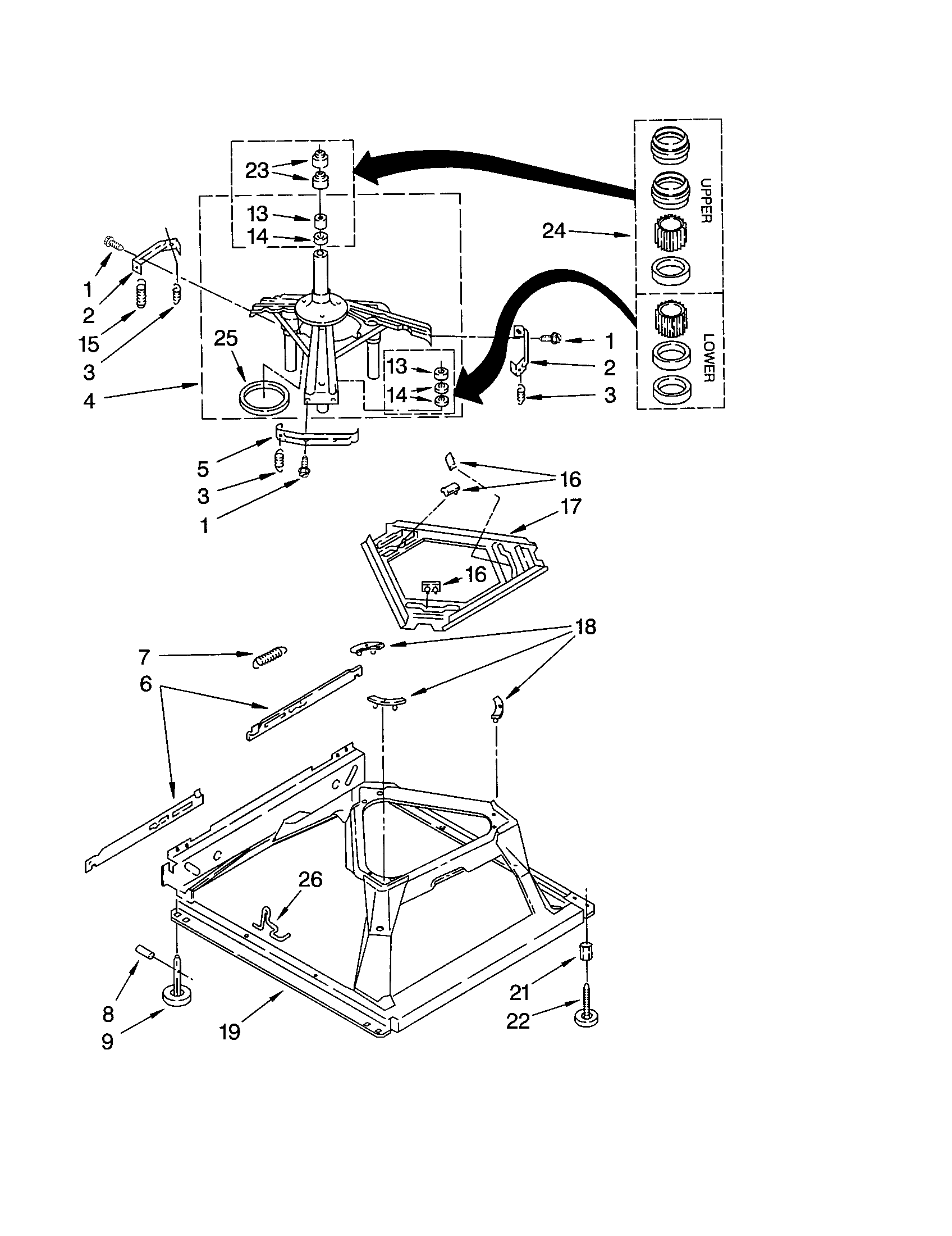 Machine base
