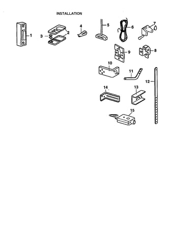 Installation parts