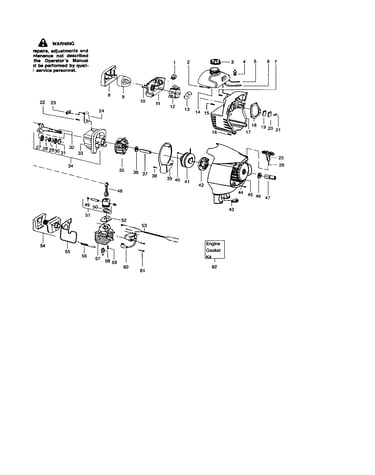 Crankcase/crankshaft