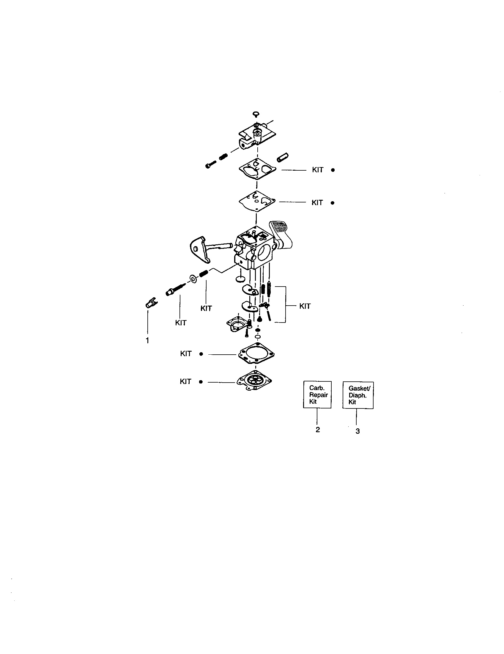 Carburetor #530071403-wt598
