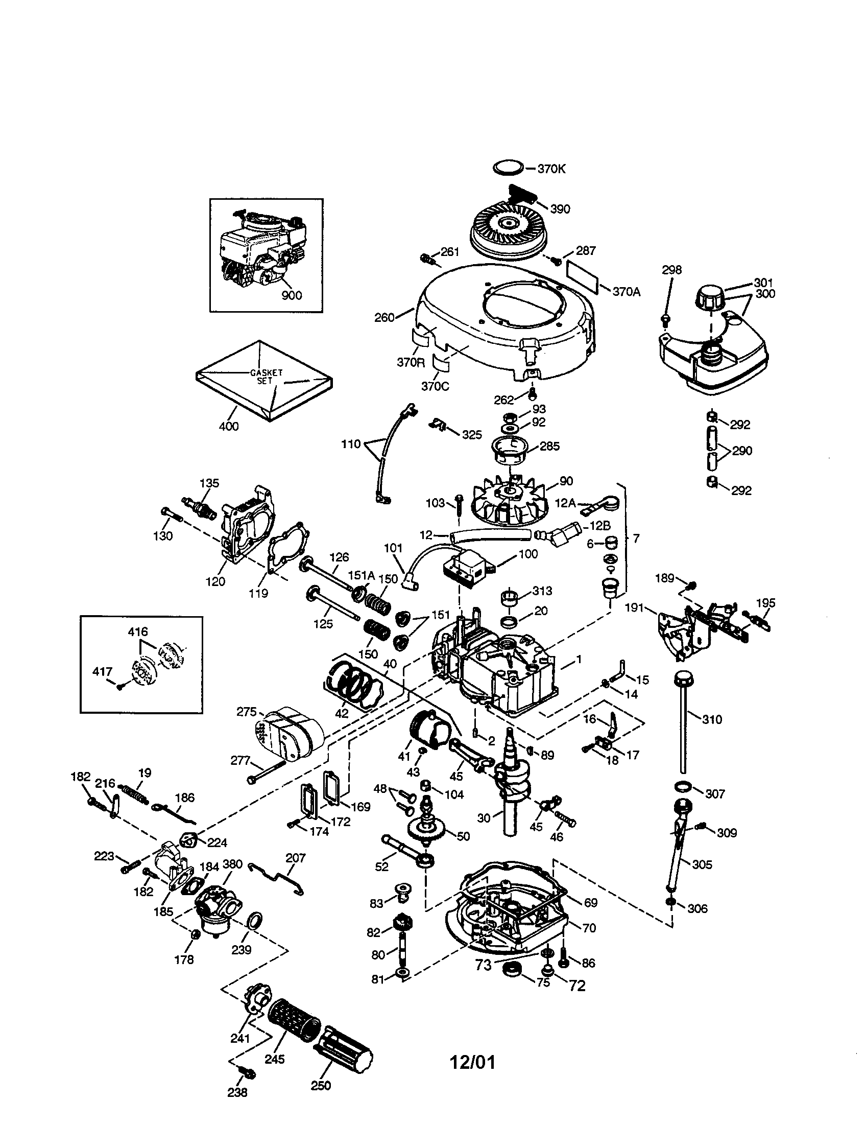 4-cycle engine