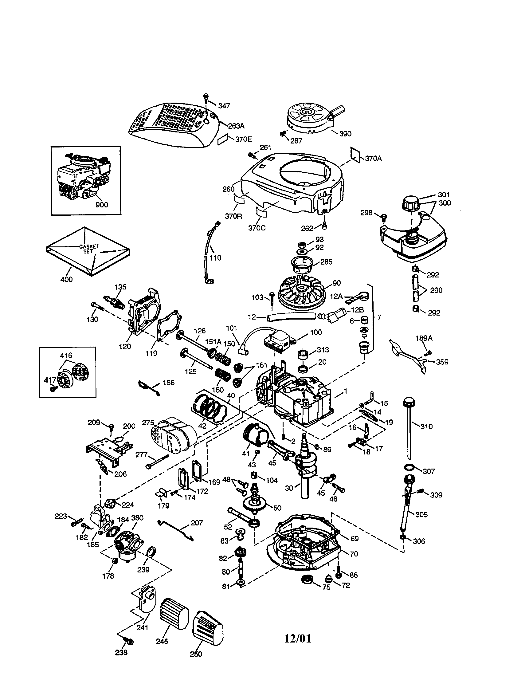 4-cycle engine