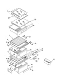 Refrigerator shelf