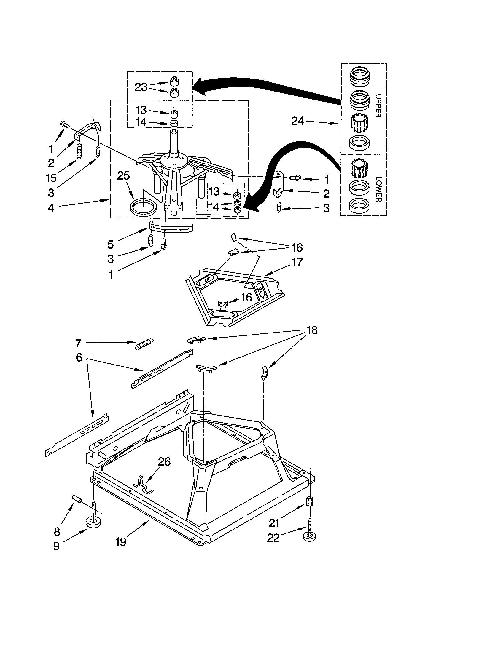 Machine base